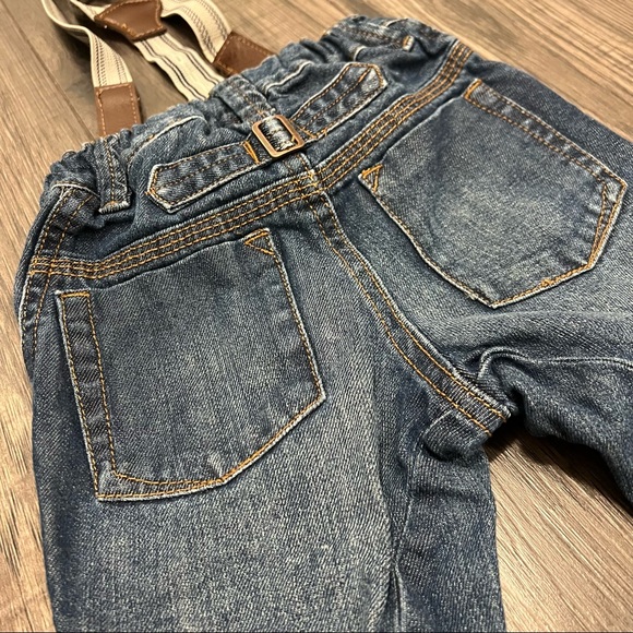 H&M Jeans with Suspenders - Picture 3 of 5